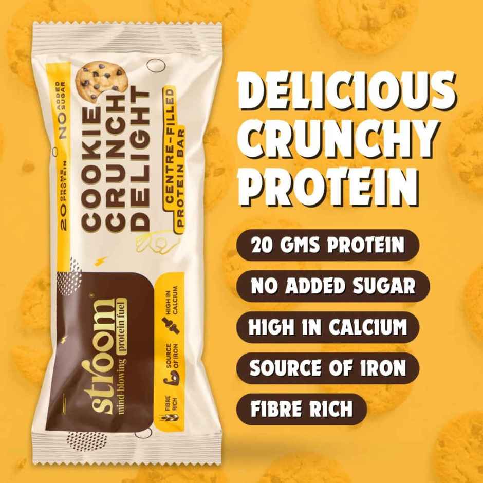 Stroom Cookie Crunch Delight 20g Protein Bars