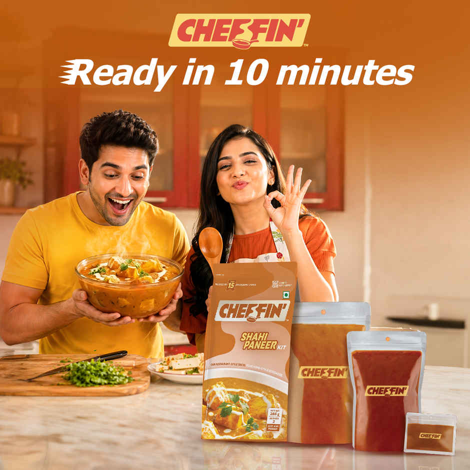 Cheffin' Shahi Paneer Masala | Add Fresh Paneer | Serves 2-3 | Ready in 10 Min