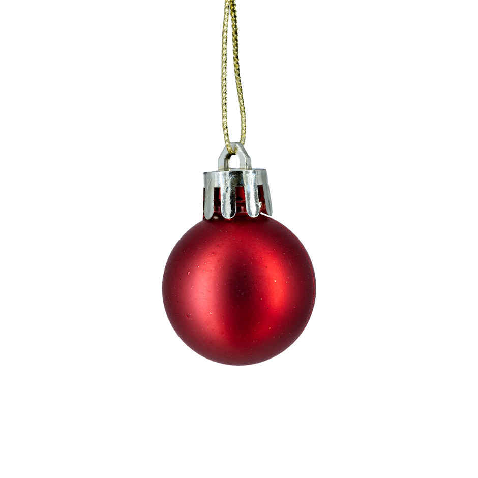 Christmas Balls For Tree decor | Red| Gullak