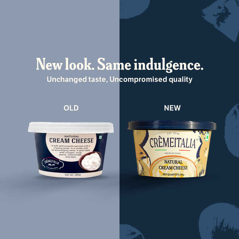 Cremeitalia Cream Cheese | Creamy, Mild, Tangy