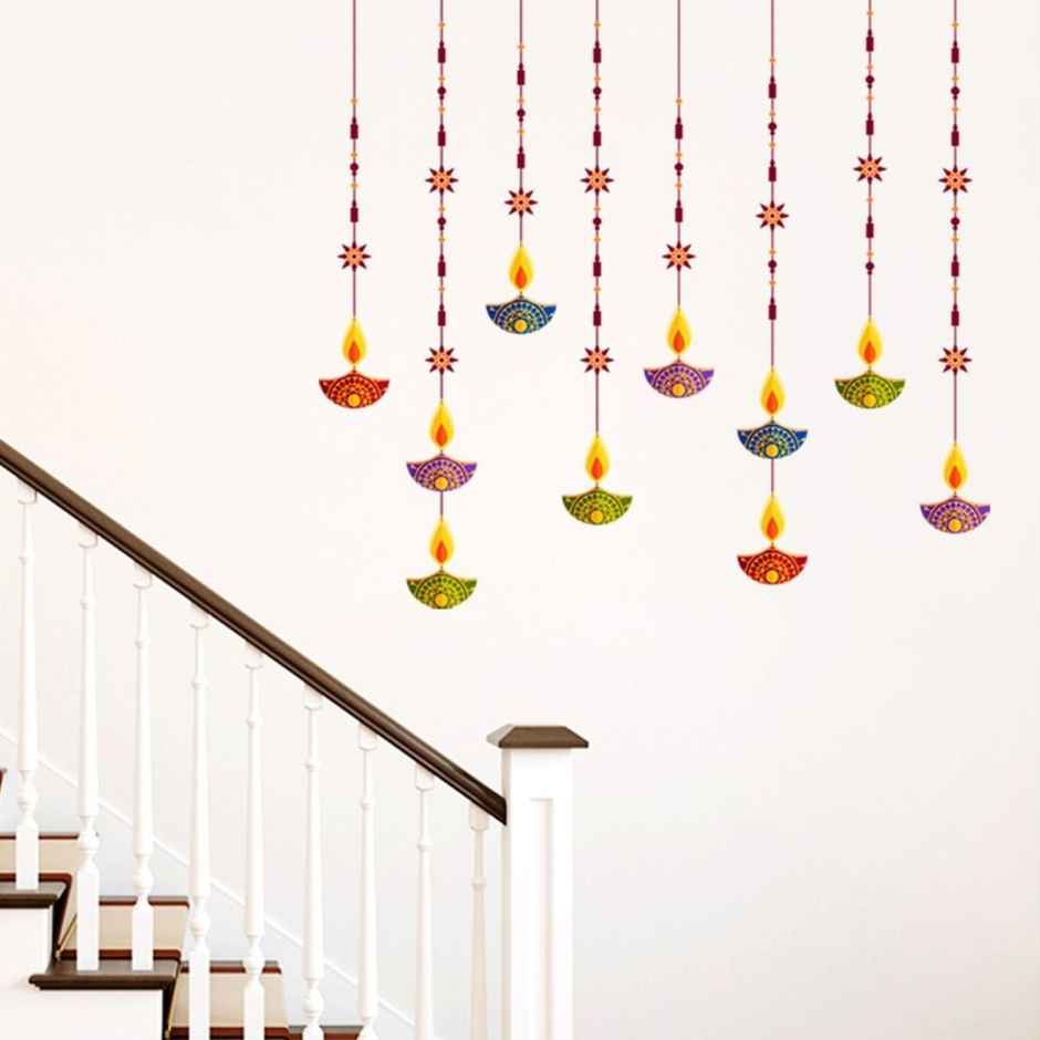 BAY6 Wall Light Removable Sticker - 100cm | Pack Of 1