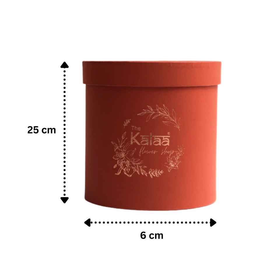 The Kalaa Store Handcrafted Crochet Roses Flower Box