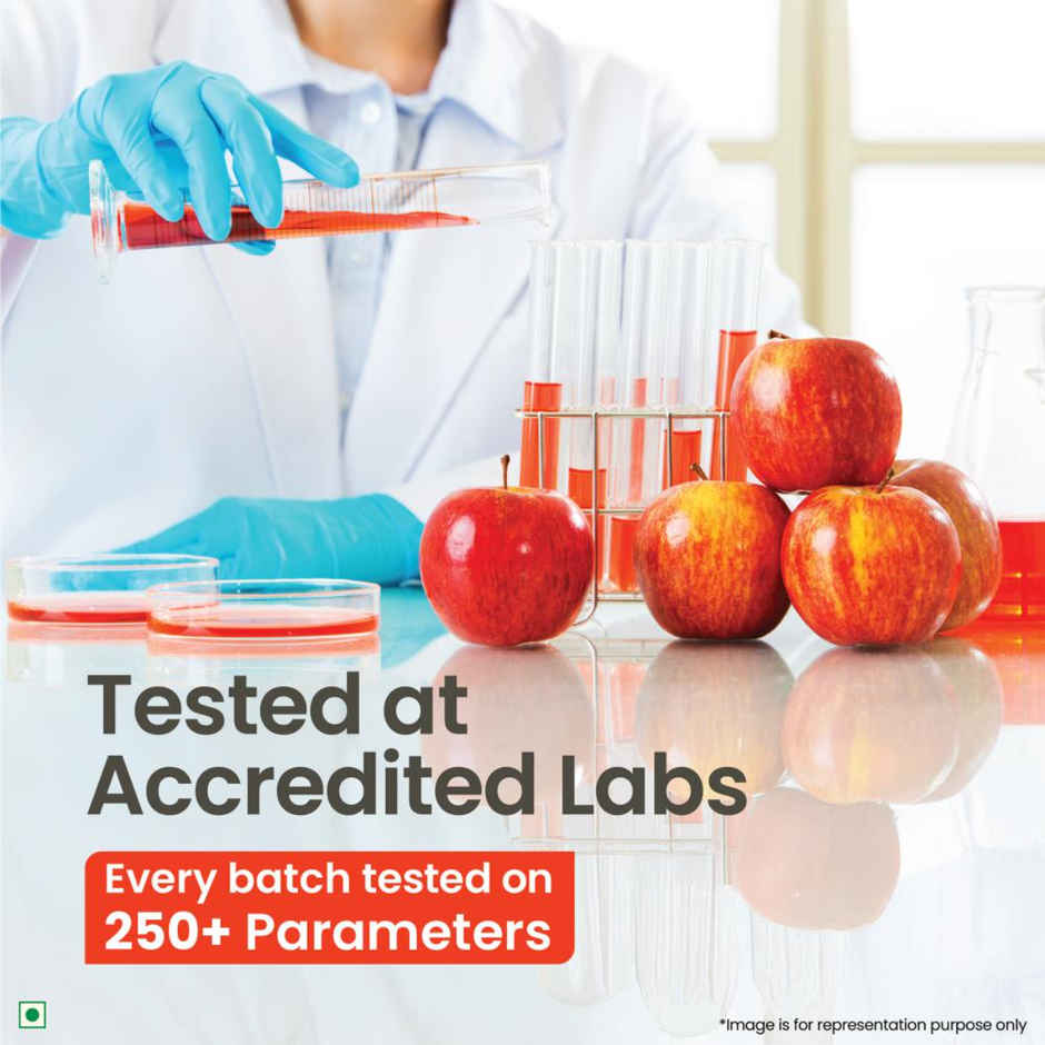 A TATA Product - Organic India Apple Cider Vinegar, Extracted from Spanish Red Apples