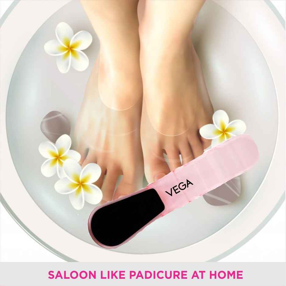 VEGA Dual Sided Pedicure File Removing Hard Dry Skin - Assorted