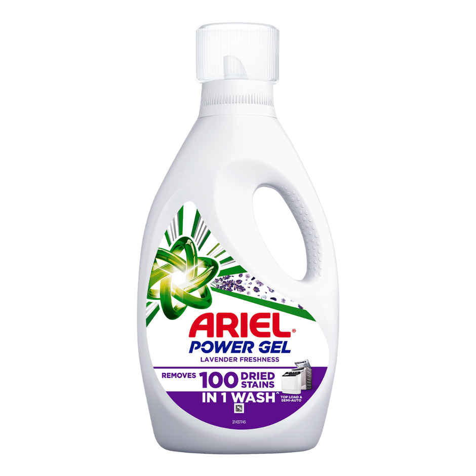 Ariel Lavender Power Gel Liquid Detergent for Top load washing machine