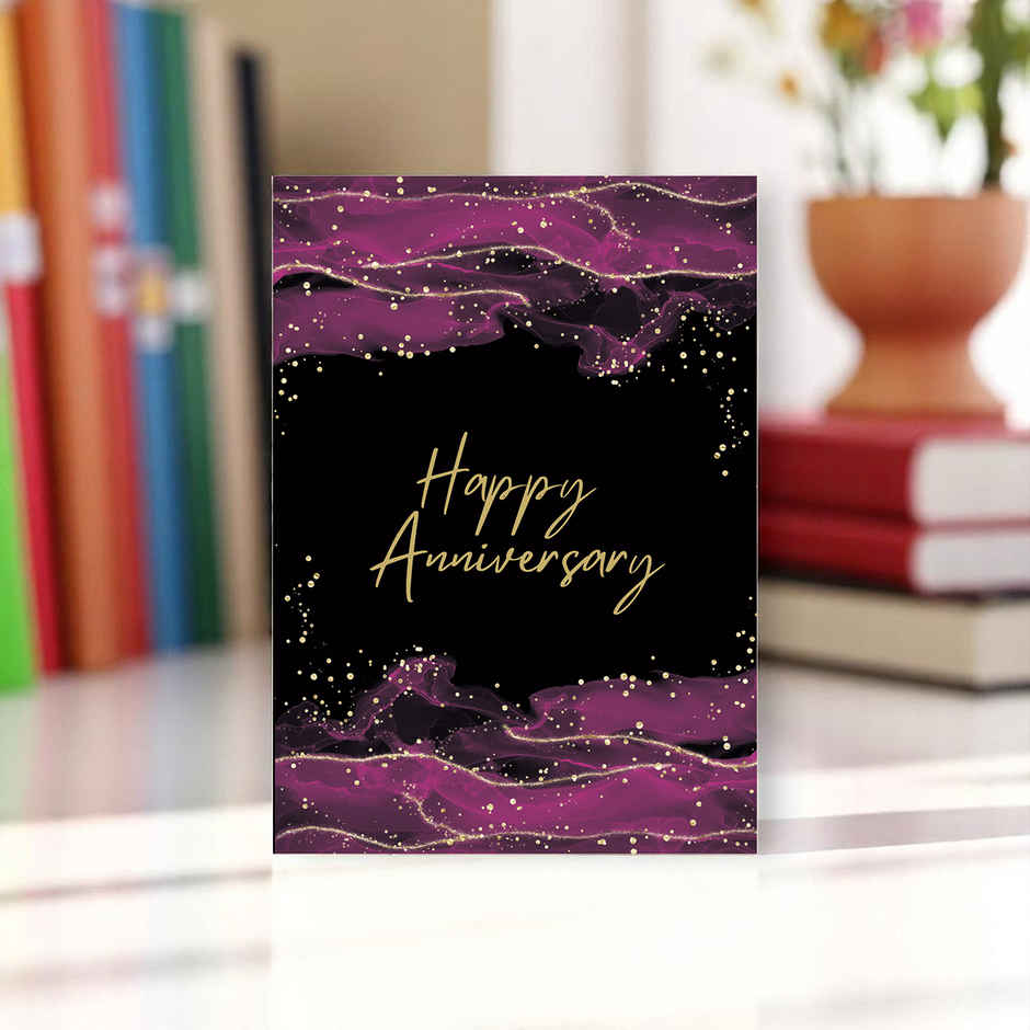 House Of Festivals Happy Anniversary Greeting Card - Design 6