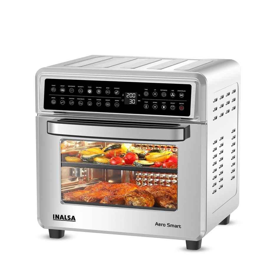 INALSA Air Fryer Oven With 23L Capacity,1700 W-Aero Smart23,Digital Display and Touch Control