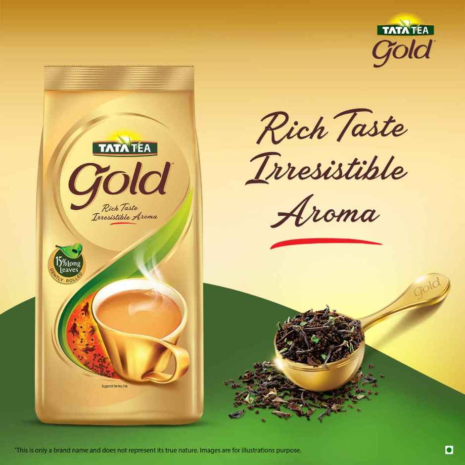 Tata Tea Gold with 15% Long Leaves