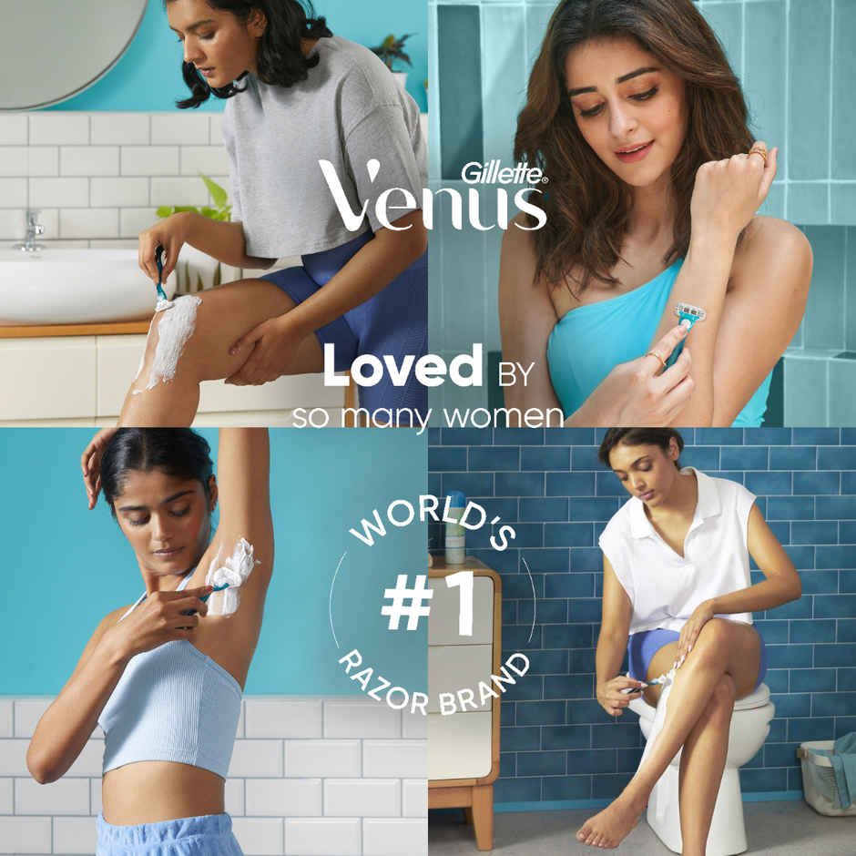Gillette Venus Hair Removal Razor - With Aloe Vera