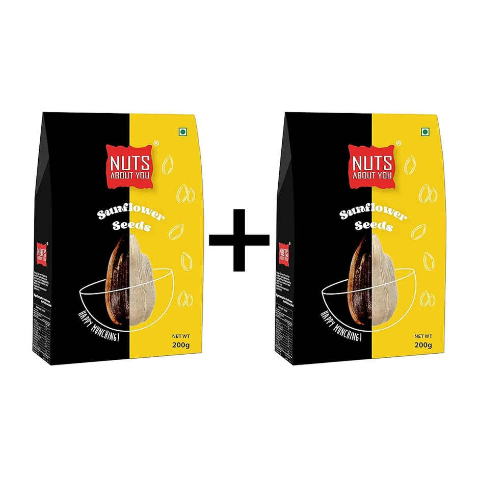 Nuts About You Sunflower Seeds | Raw | Premium | Natural| Diet Food Combo