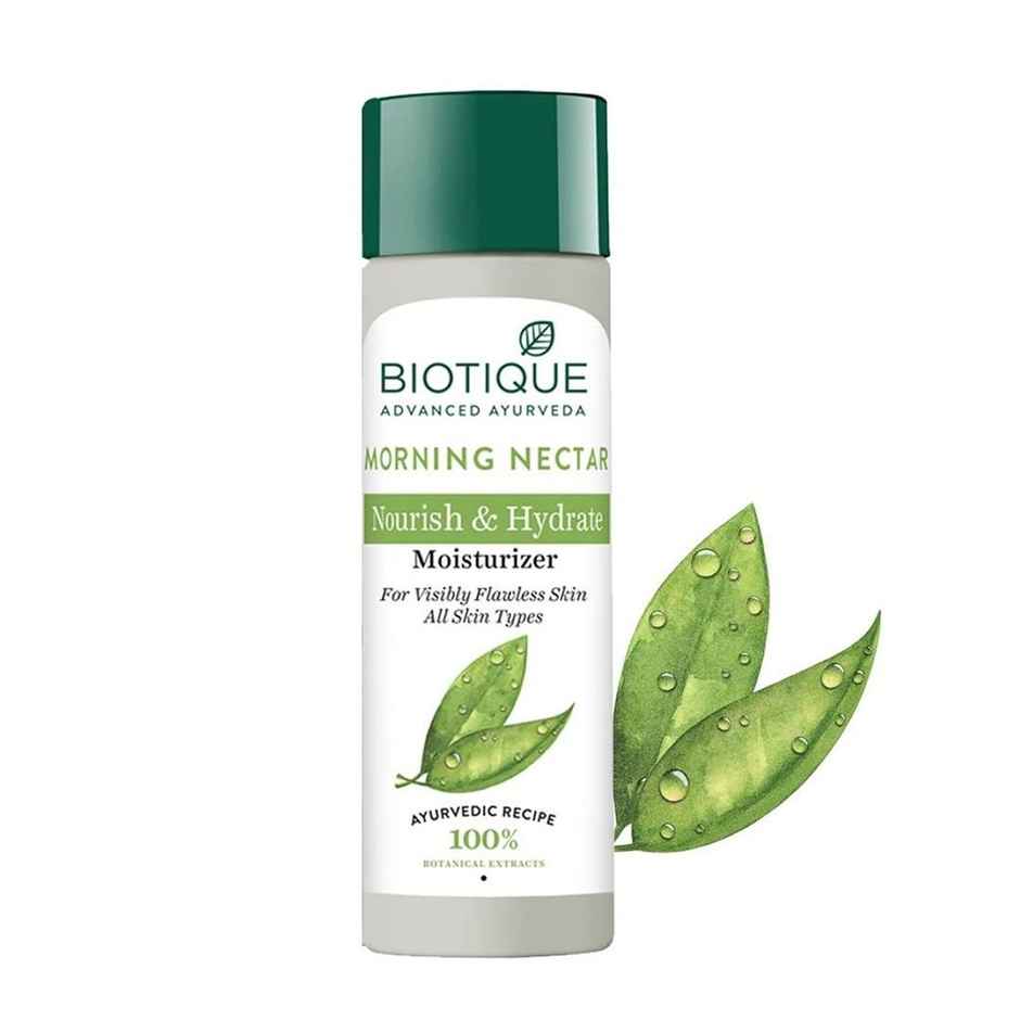 Biotique Mountain Ebony Anti Hair Fall Hair Serum(120ml) & Biotique Morning Nectar Nourish & Hydrate Moisturizer(120ml) Combo
