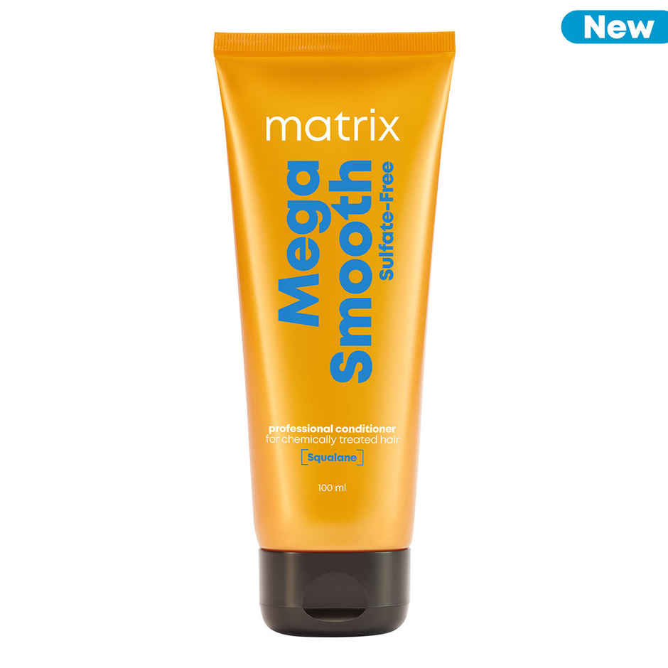 Matrix Mega Smooth Sulfate-free Conditioner For Bond Repair, Smoothens Hair, Safe for Treated Hair