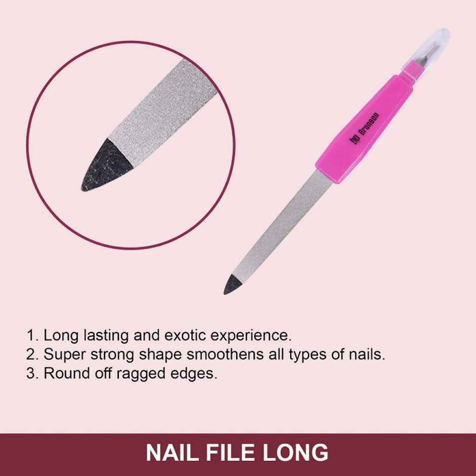 Bronson Professional Nail Filer And Cuticle Trimmer (Color May Vary)