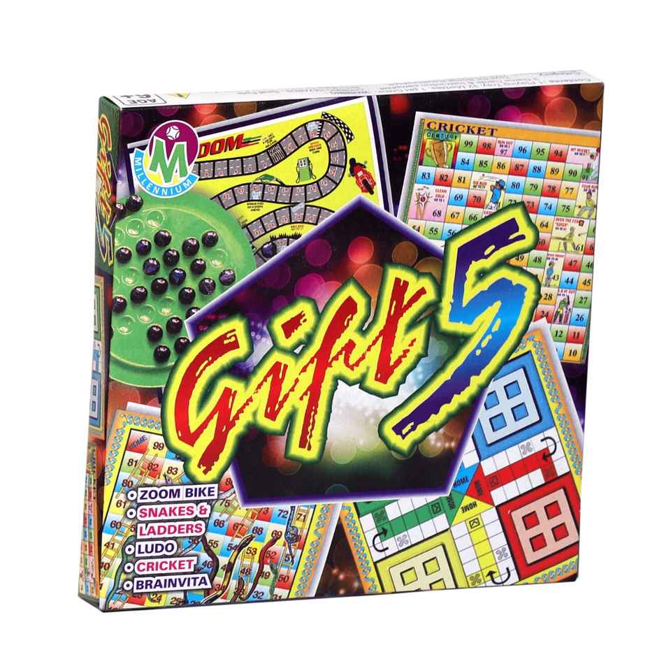 Millennium Gift 5 in 1 Games | 5+ Years