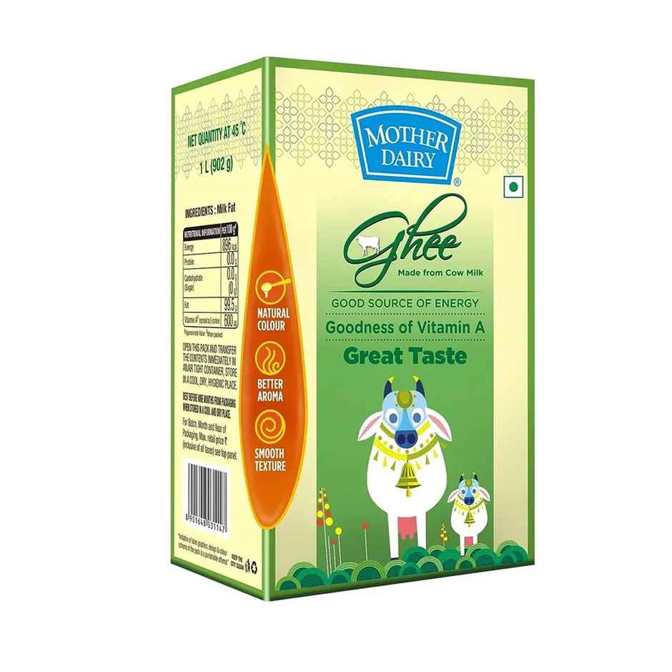 Mother Dairy Cow Ghee | Carton
