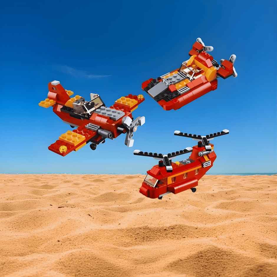 Fablue 3 in 1 Motors Architect Building Blocks Toy Set for Kids