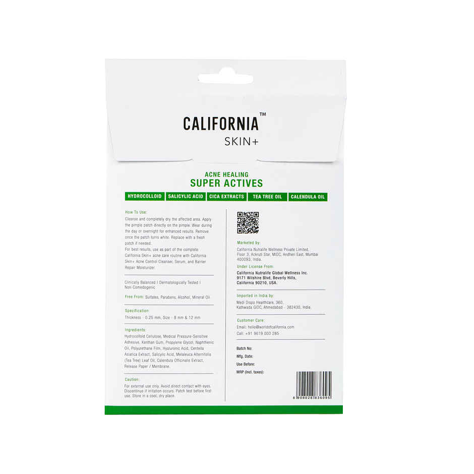 California Skin+ Triple Action Acne Relief Pimple Patches
