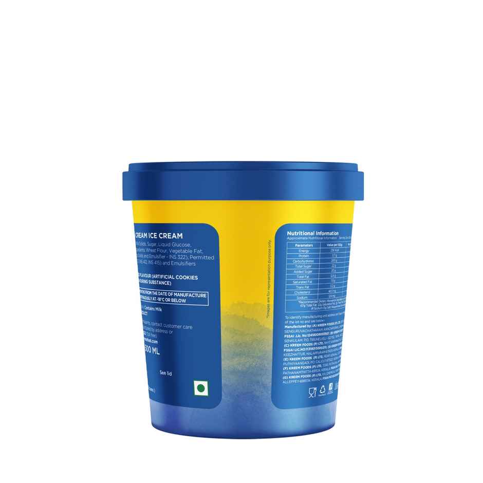 Skei Cookie & Cream Tub