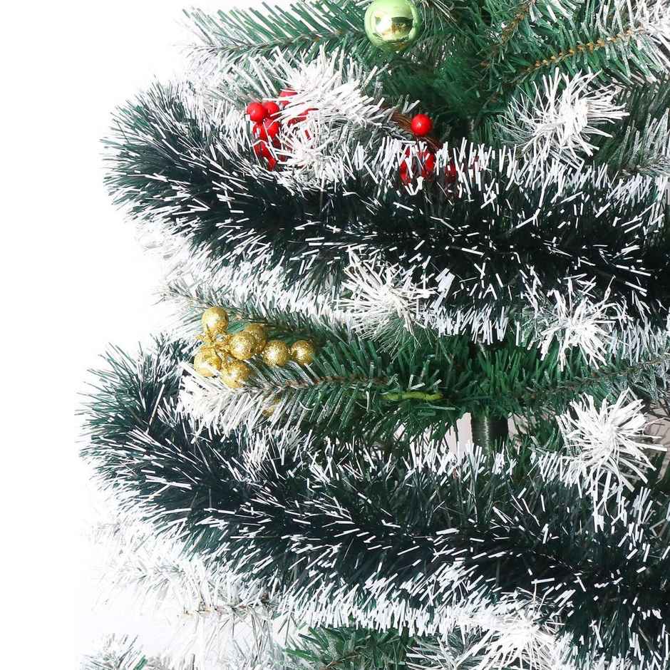 Snow Green Christmas Garland | Festive Tree Decor | Picfest