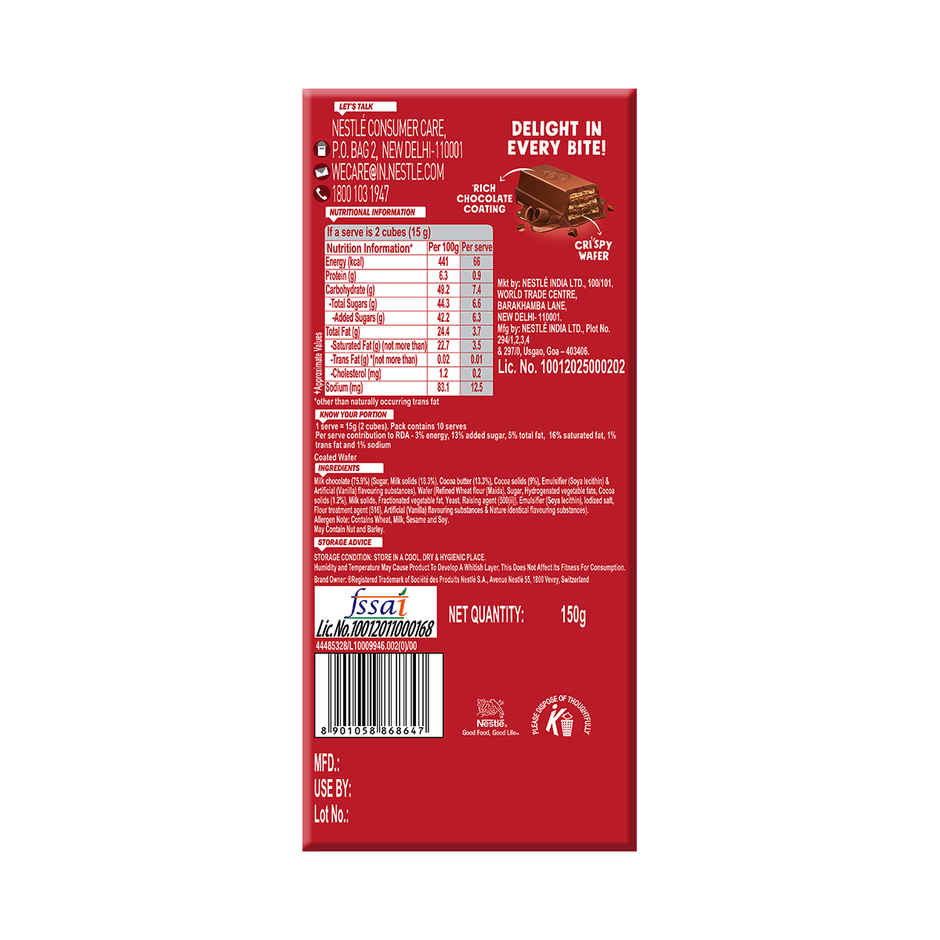 Nestle KitKat Delight Rich Coated Wafer Combo