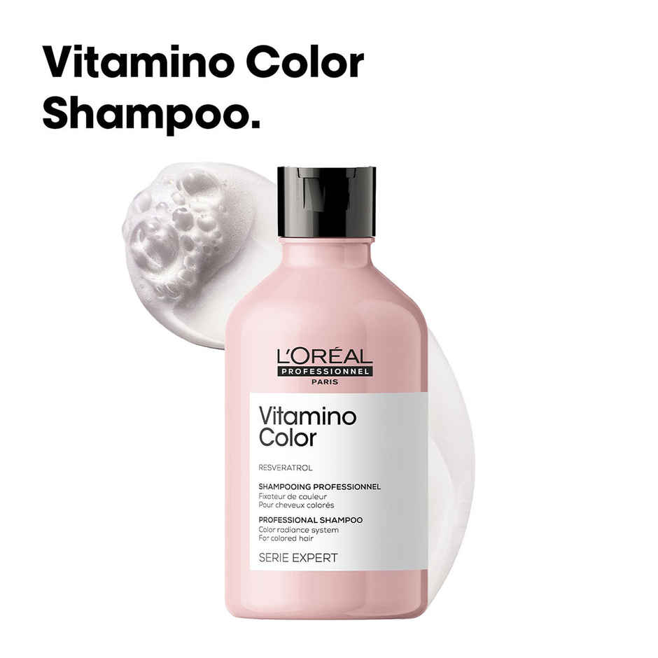 L'Oreal Professionnel Vitamino Color Shampoo(300ml) & L'Oreal Professionnel Vitamino Color Mask(250g) Combo