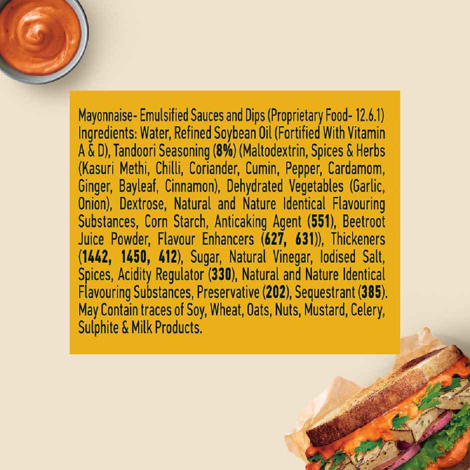 Hellmann'S Smoky Tandoori Mayo (85g) & Godrej Yummiez Chicken Nuggets (500g) Combo