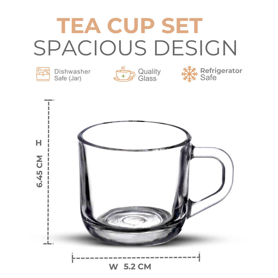 Yera Cosmos 120 ml Tea/Coffee Cup Set 6 Pc