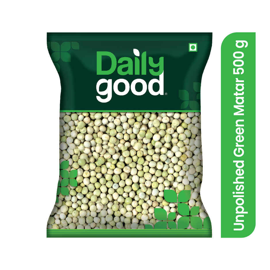 Daily Good Unpolished Green Dried Peas / Matar