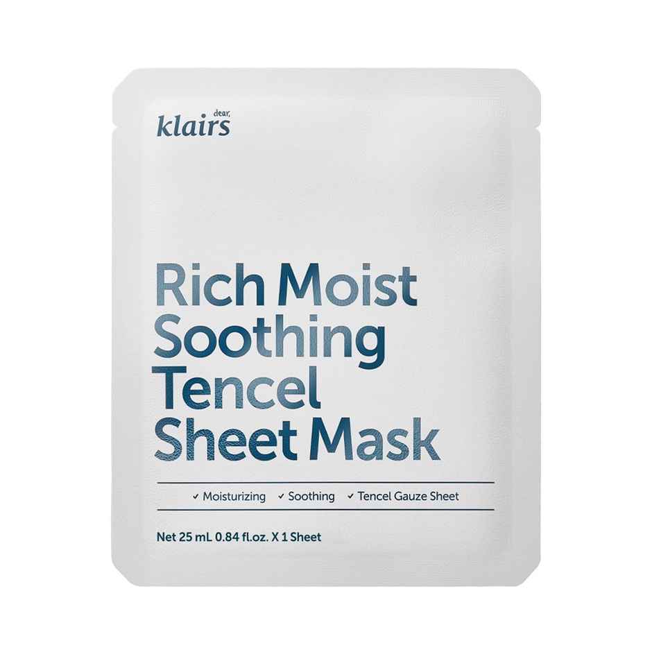 Klairs Rich Moist Soothing Tencel Sheet Mask