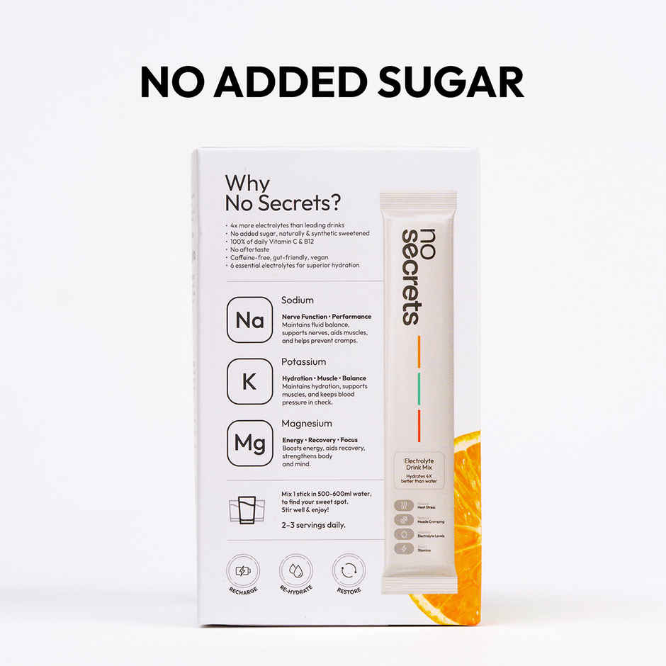 No Secrets Perfect Hydration Duo Electrolytes & Antioxidants Assorted Box