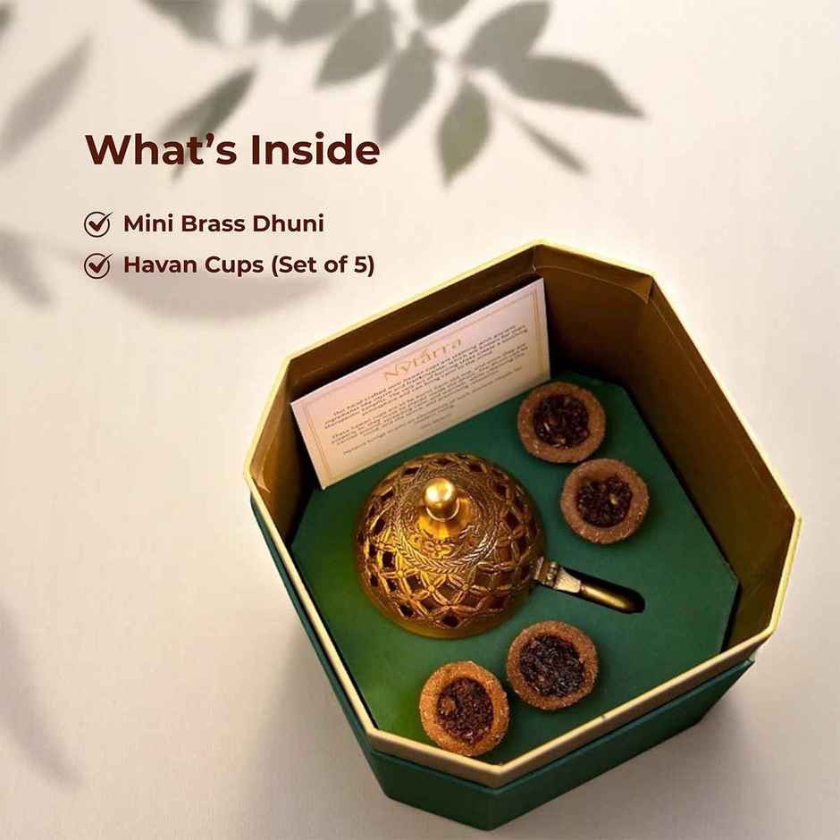 Nytarra Naturals Sacred Brass Gift Box