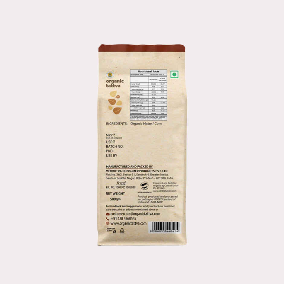 Organic Tattva Makki Atta/ Maize Flour