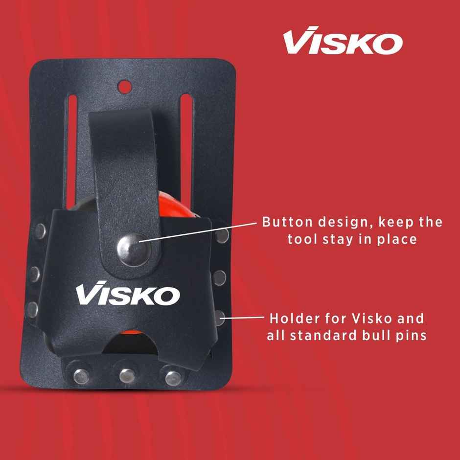 Visko Vlb 021 Leather Tape Holder Heavy Duty Leather Tool Holster | Number Of Pockets - 0