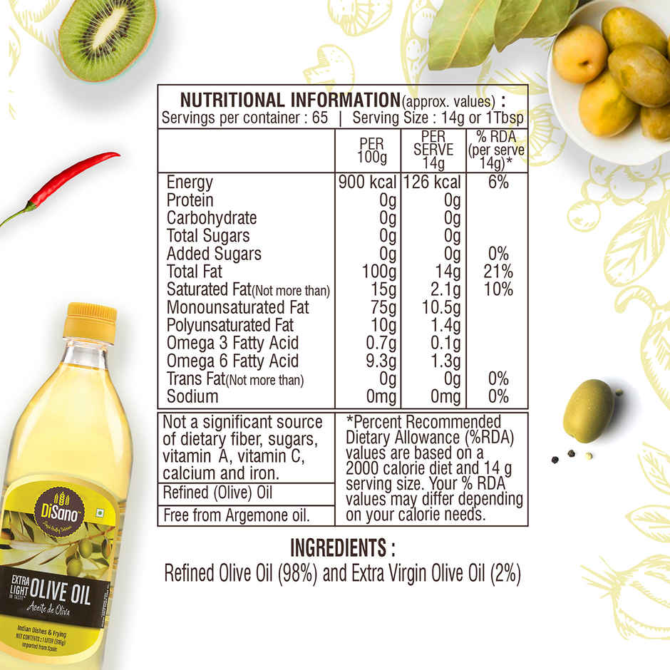 Disano Extra Light Olive Oil