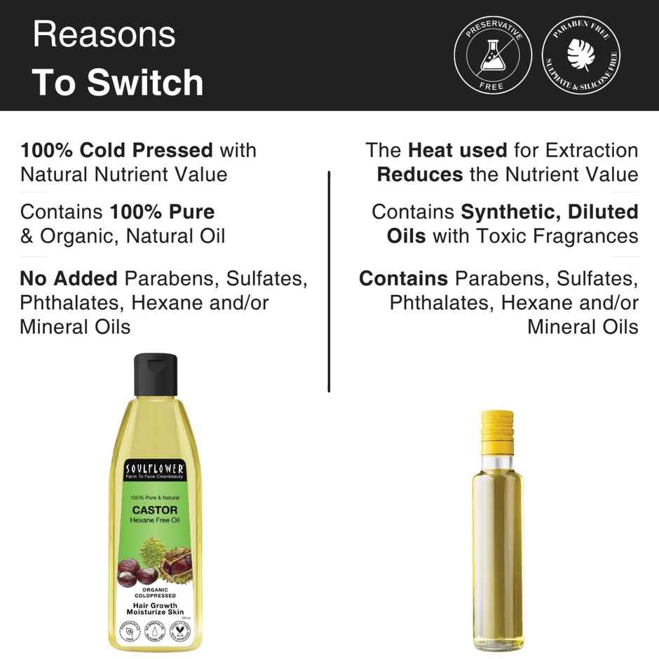 Soulflower Cold Pressed Castor Oil