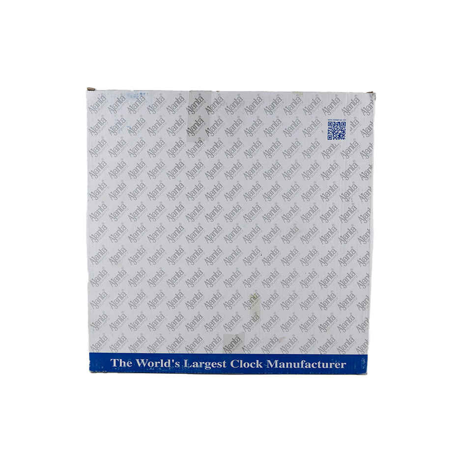 Ajanta Wall Clock Night Glow Clock Radium Clock (310 x 44 x 310mm) Pearl White