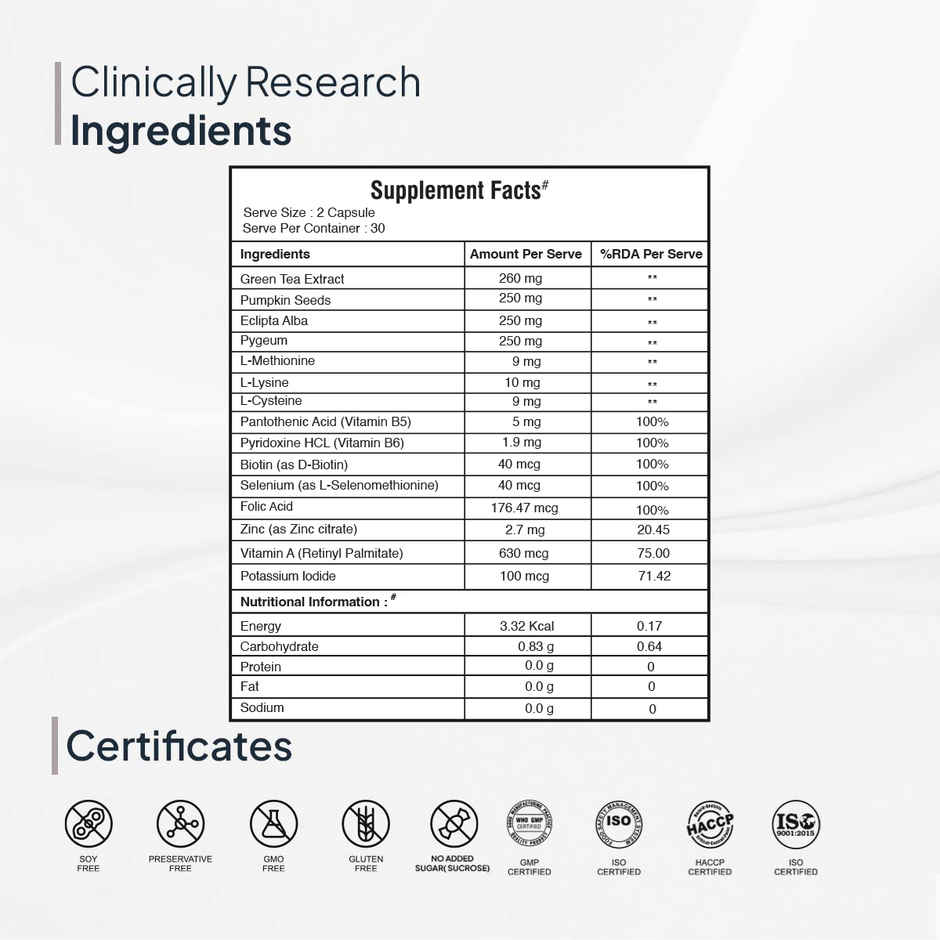 Miduty Thick And Grow Hairs Supplement