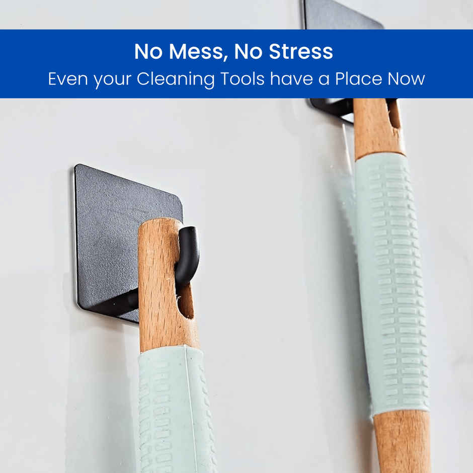 Zulaxy Premium Self-Adhesive Metal Wall Hooks - Heavy Duty & Waterproof