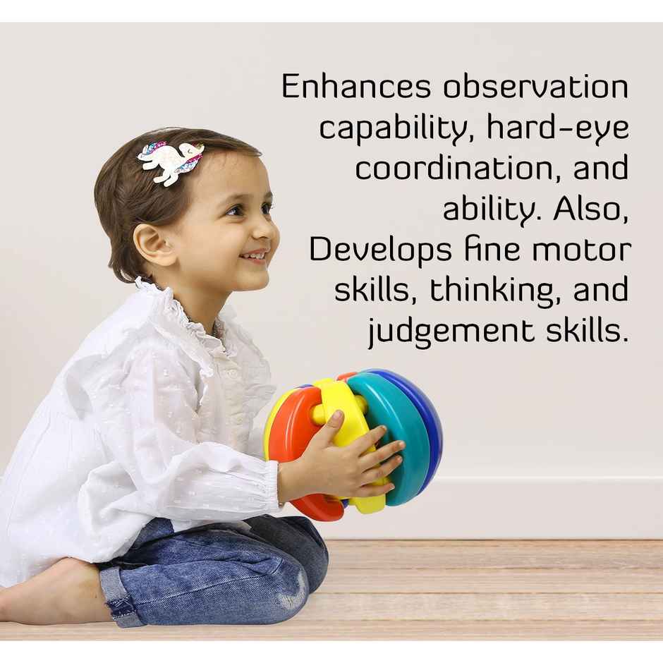 Hamleys Shooting star Wonder Ball for kids Non toxic plastic material Several shapes Multicolor 1Y+