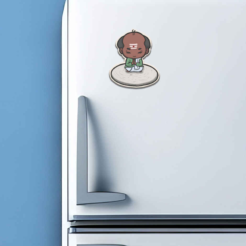 Namaskaram Fridge Magnet | Mad Over Prints
