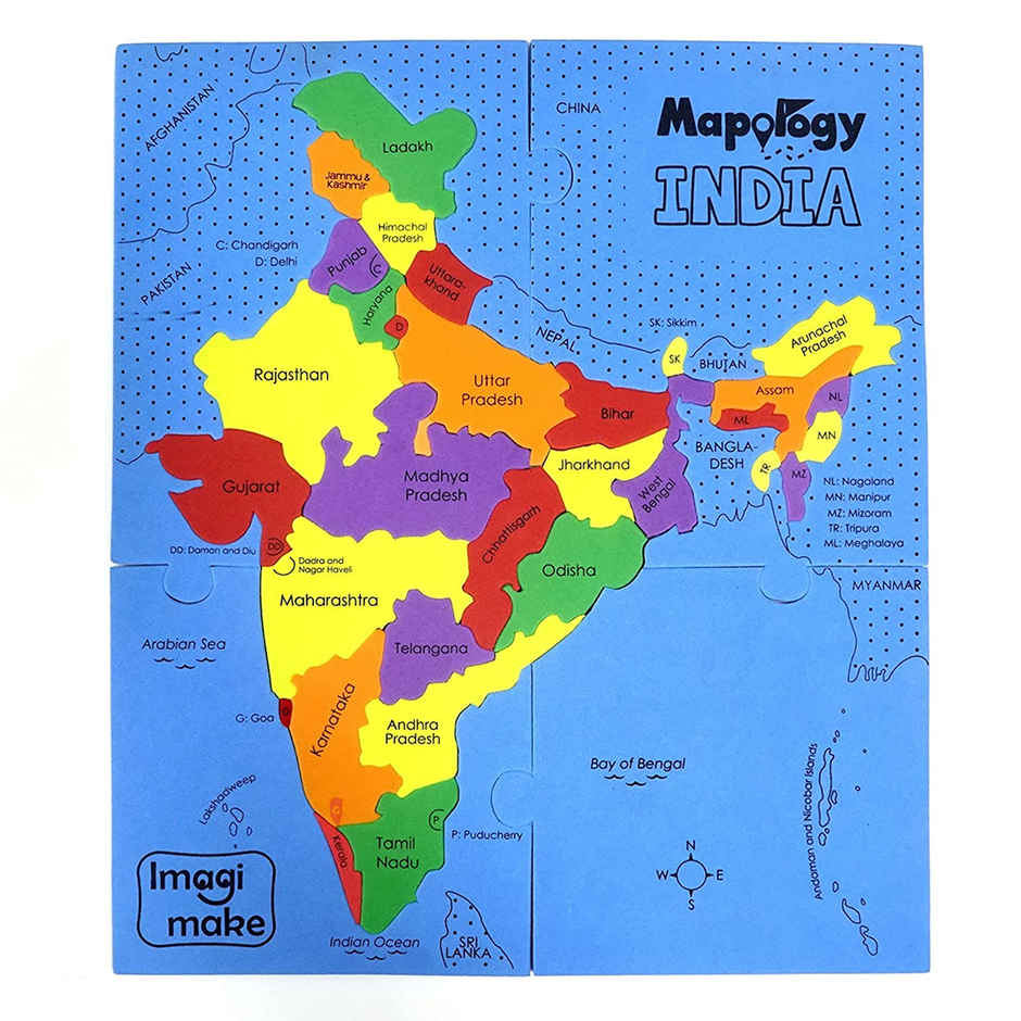 Imagimake Mapology States of India Map
