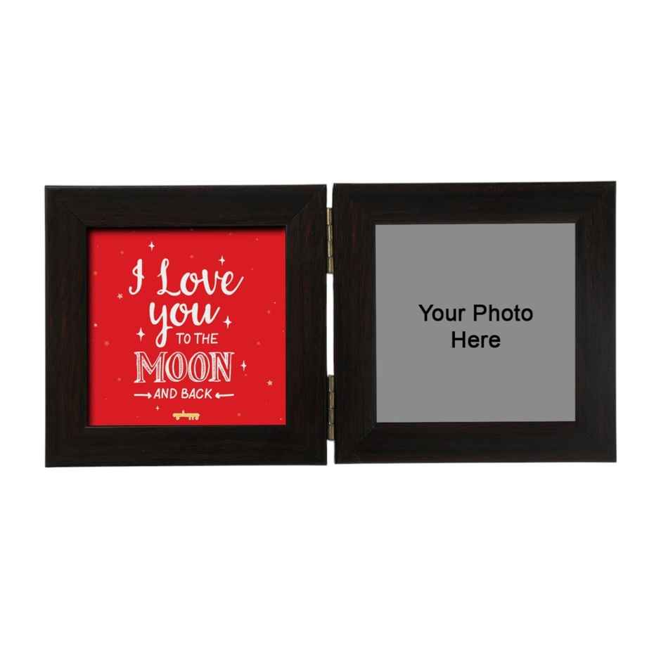 I Love You to the Moon Magic Window Photo Frame | 2 Photo Slots | Oye Happy