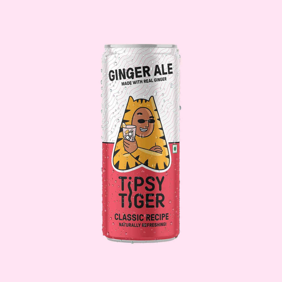 Tipsy Tiger Ginger Ale | Made With Real Ginger