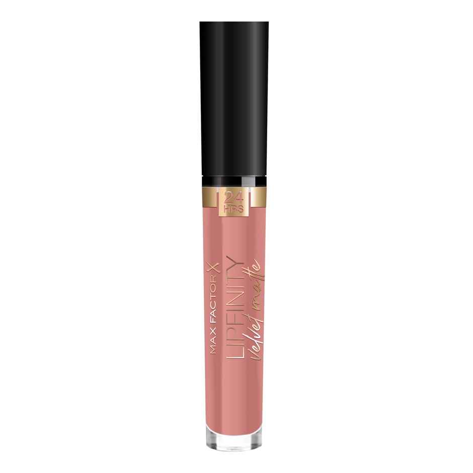 Max Factor Lipfinity Velvet Matte Liquid Lipstick - Nude Silk