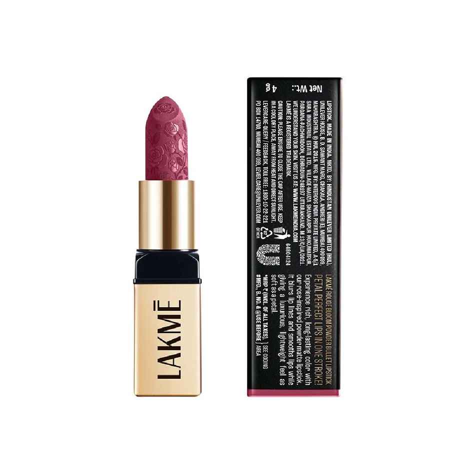 Lakme Rouge Bloom Powder Matte Bullet Pink Tulip 203