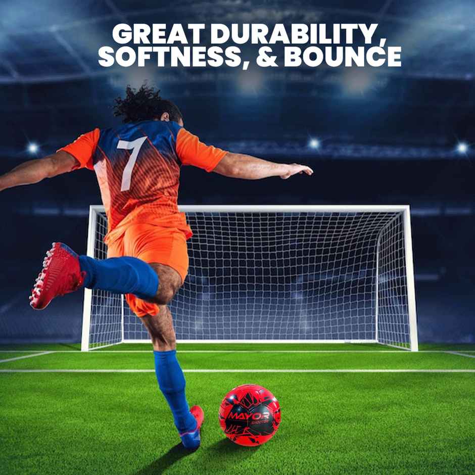 Mayor Shooter Football (Size-5, Red)