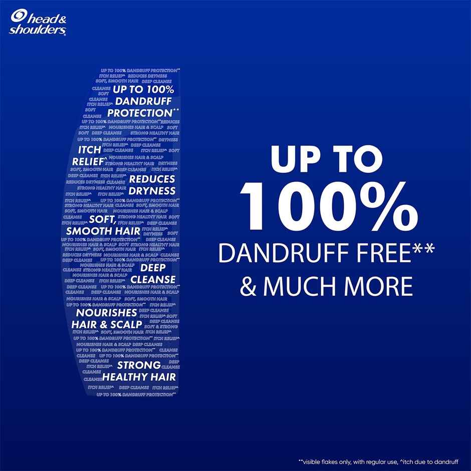 Head & Shoulders Anti-Dandruff Shampoo With 7 Benefits