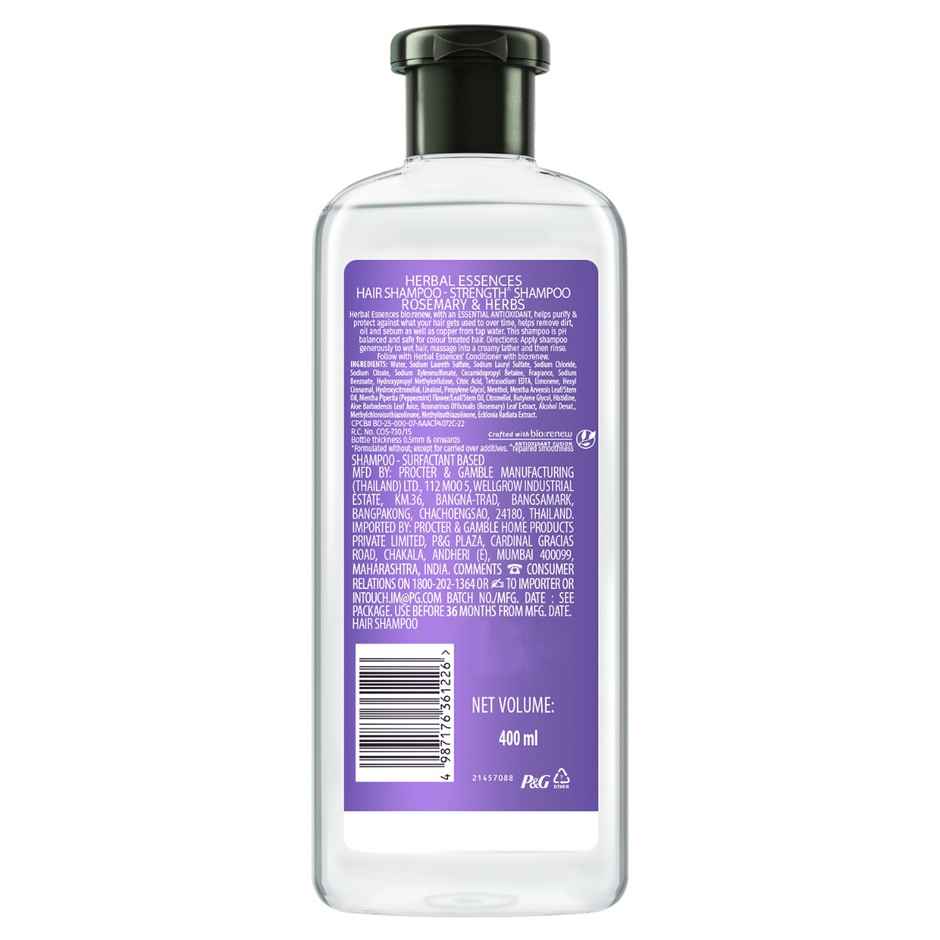 Herbal Essences bio:renew Rosemary and Herbs Shampoo, 400ml