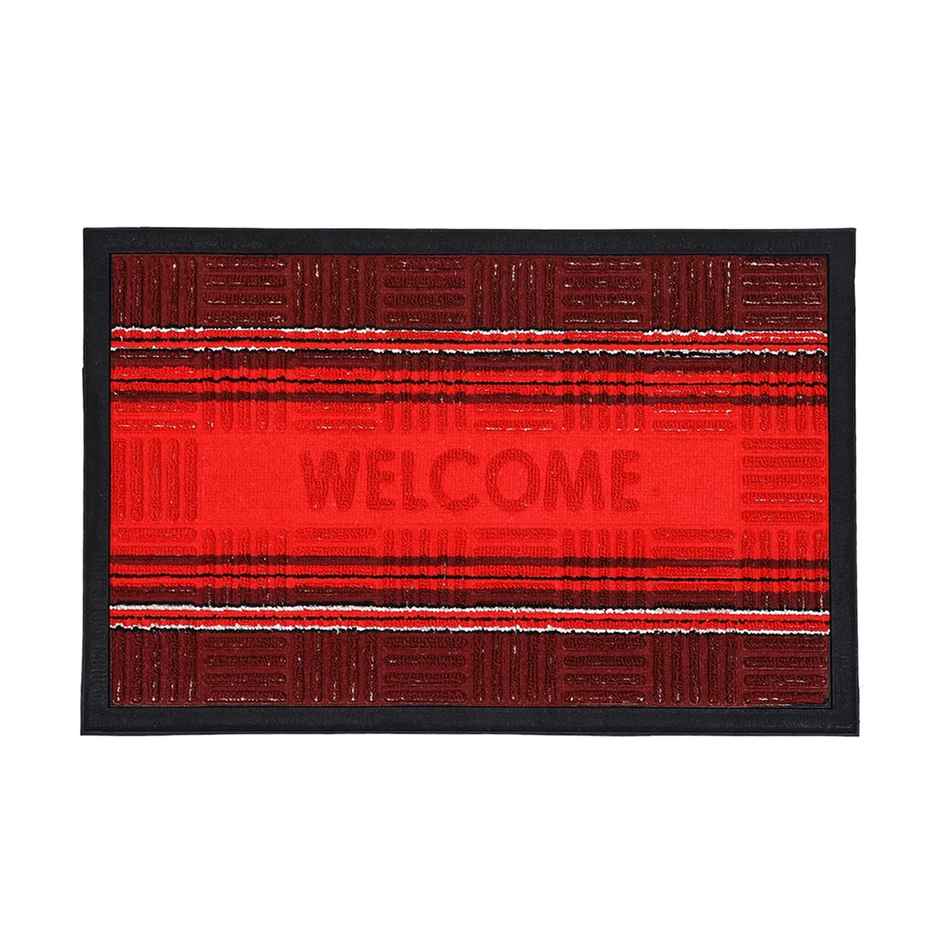 Status New Rubber Border Mat 38 Cm x 58 Cm - Red