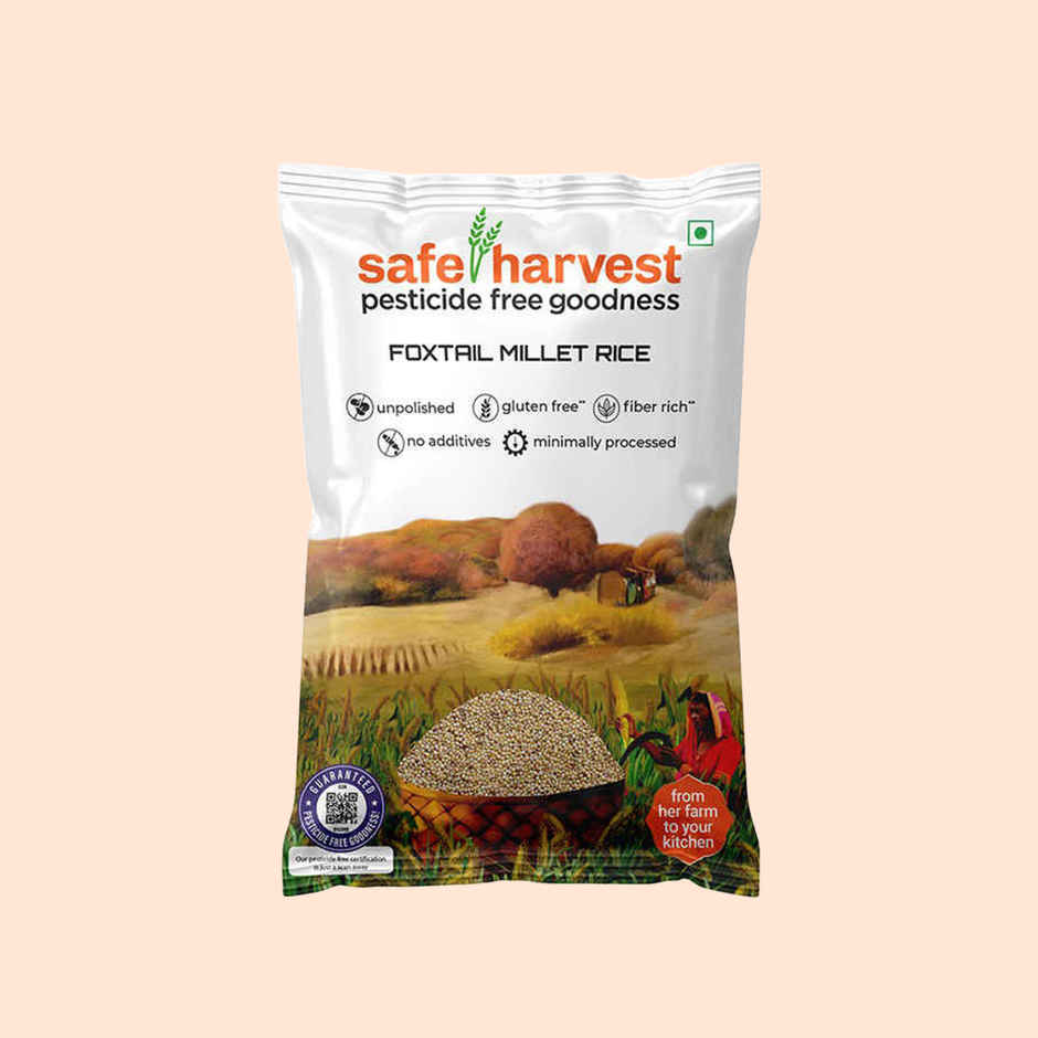 Safe Harvest Pesticide-Free Foxtail Millet Rice